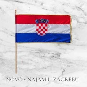Najam barjaka - hrvatske zastave