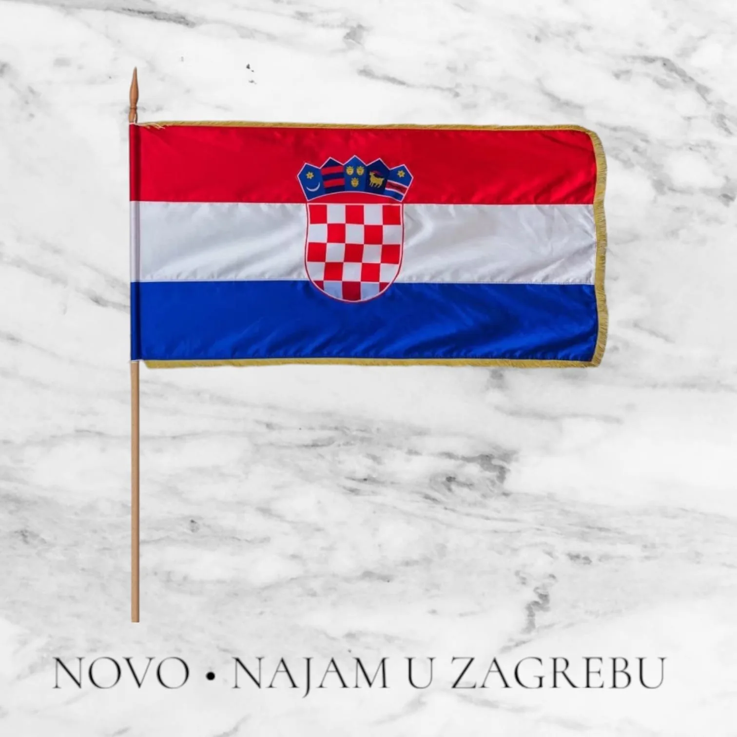 Najam barjaka - hrvatske zastave