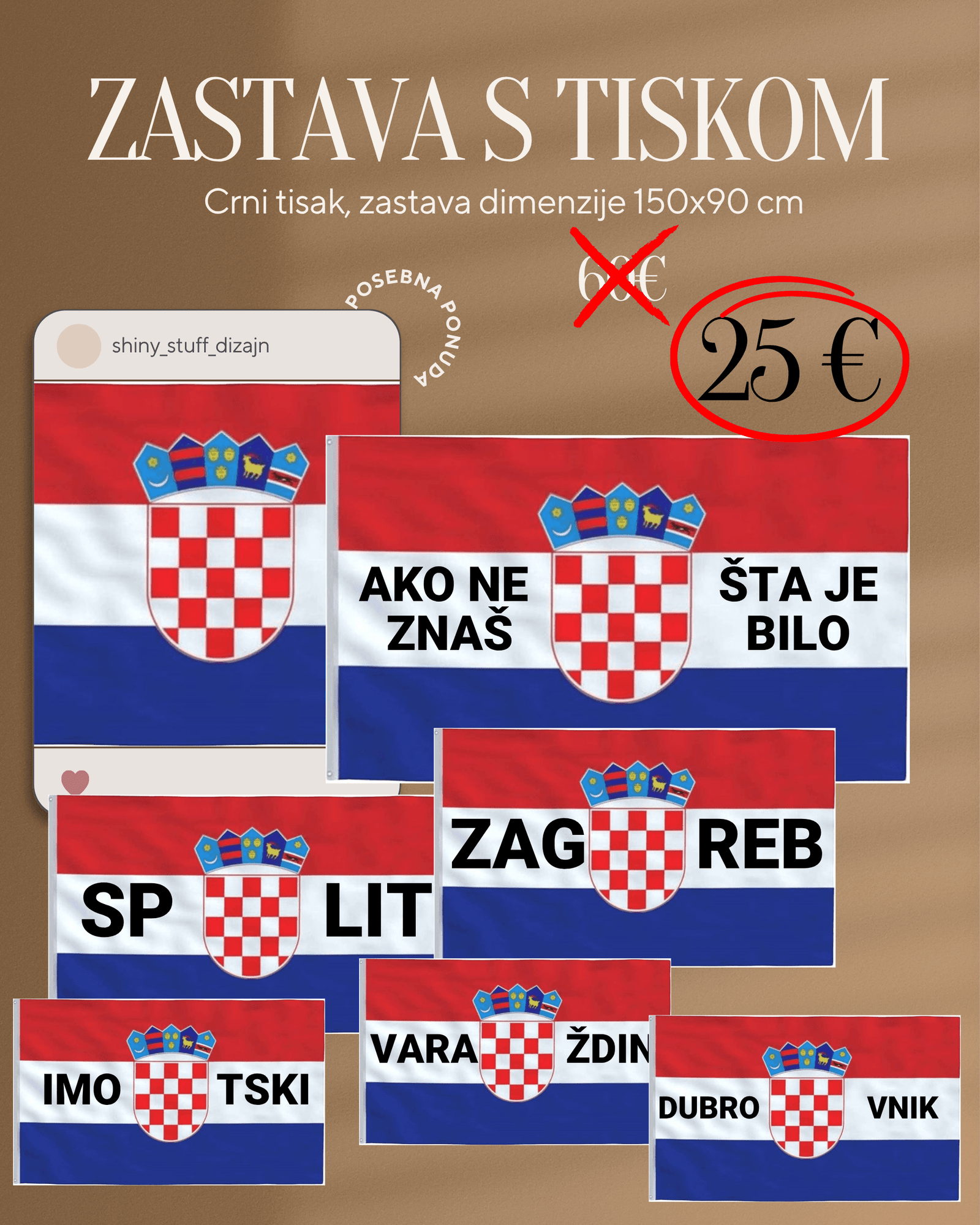 ZASTAVA S TISKOM - AKCIJA ZA KONCERT